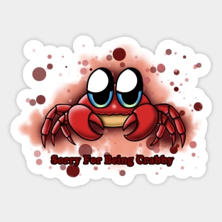 Crab Sticker